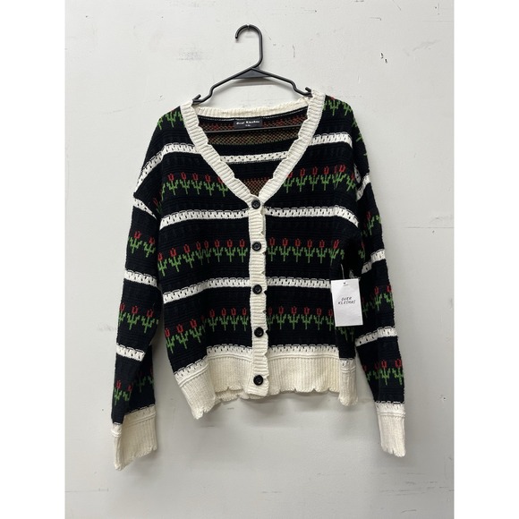 Over Kleisha’s Sweaters - Over Kleishas Cardigan Sweater Floral Xl NWT